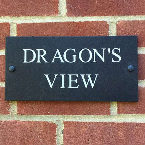 Dragon's View Apartment-name-plaque